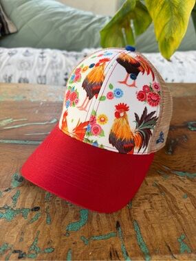 Women’s Red Rooster Trucker Hat‎